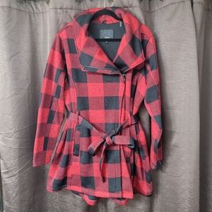 Steve Madden Belted Wrap Jacket